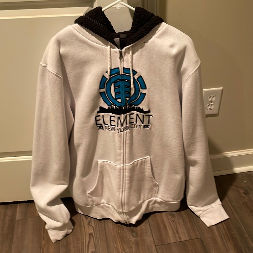 Element sweatshirt with sherpa black lining